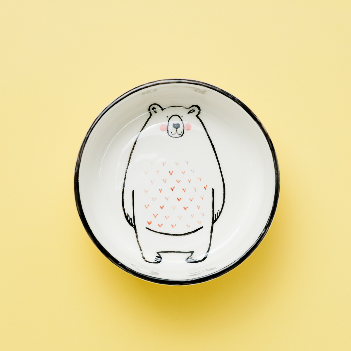 Миска КОСОЛАПЫЙ МЕДВЕДЬ