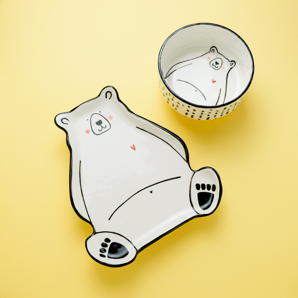 Пара БЕЛЫХ МЕДВЕДЕЙ