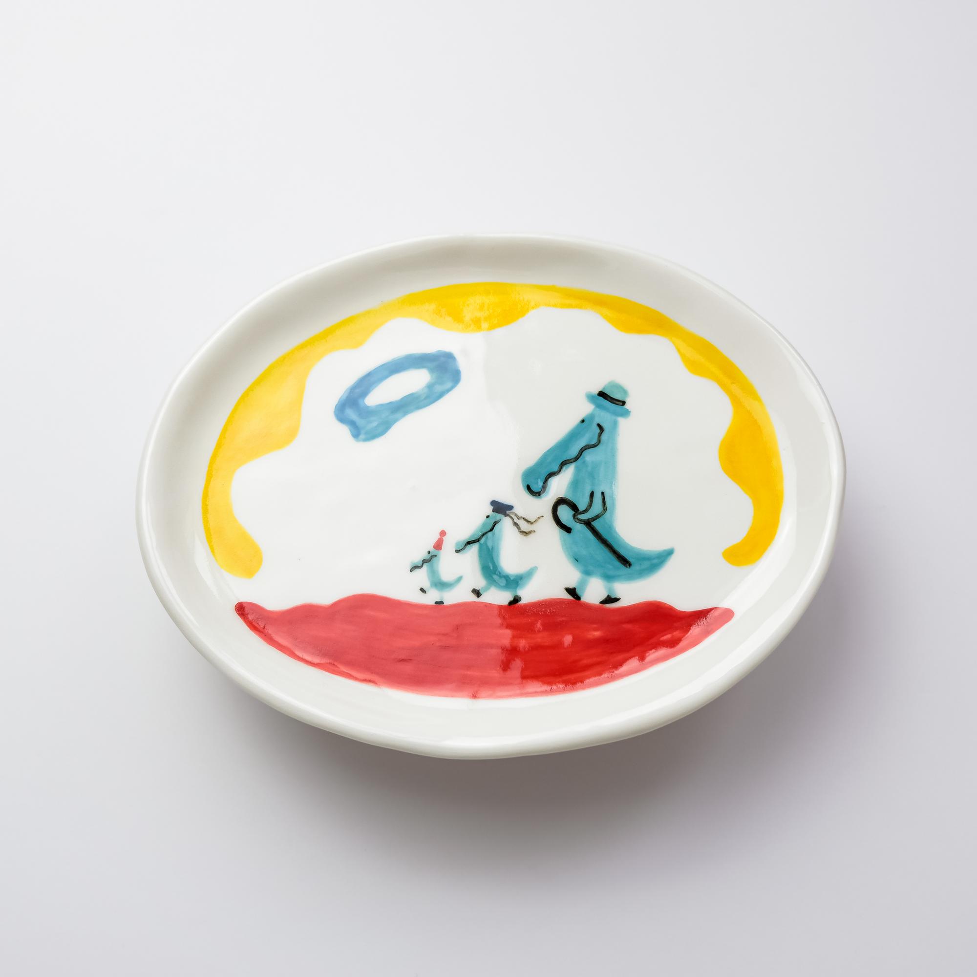 Блюдце ТОТОША И КОКОША