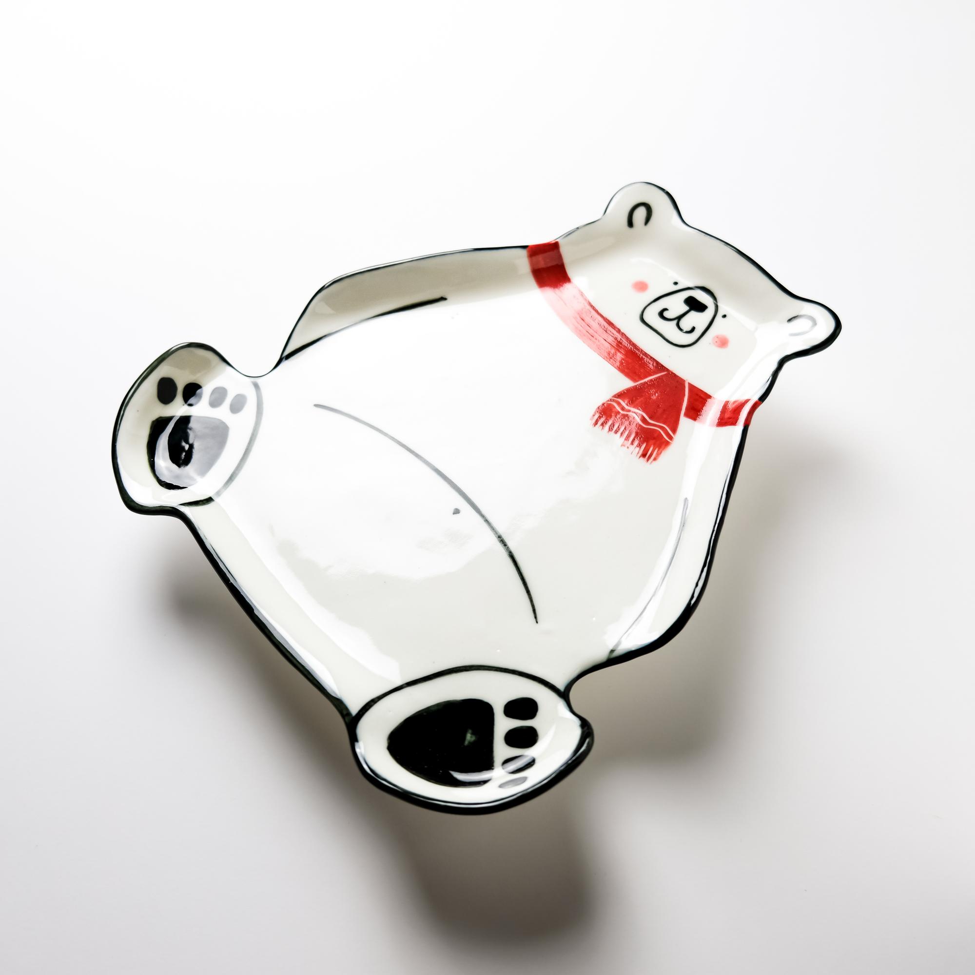 Тарелка БЕЛЫЙ МЕДВЕДЬ