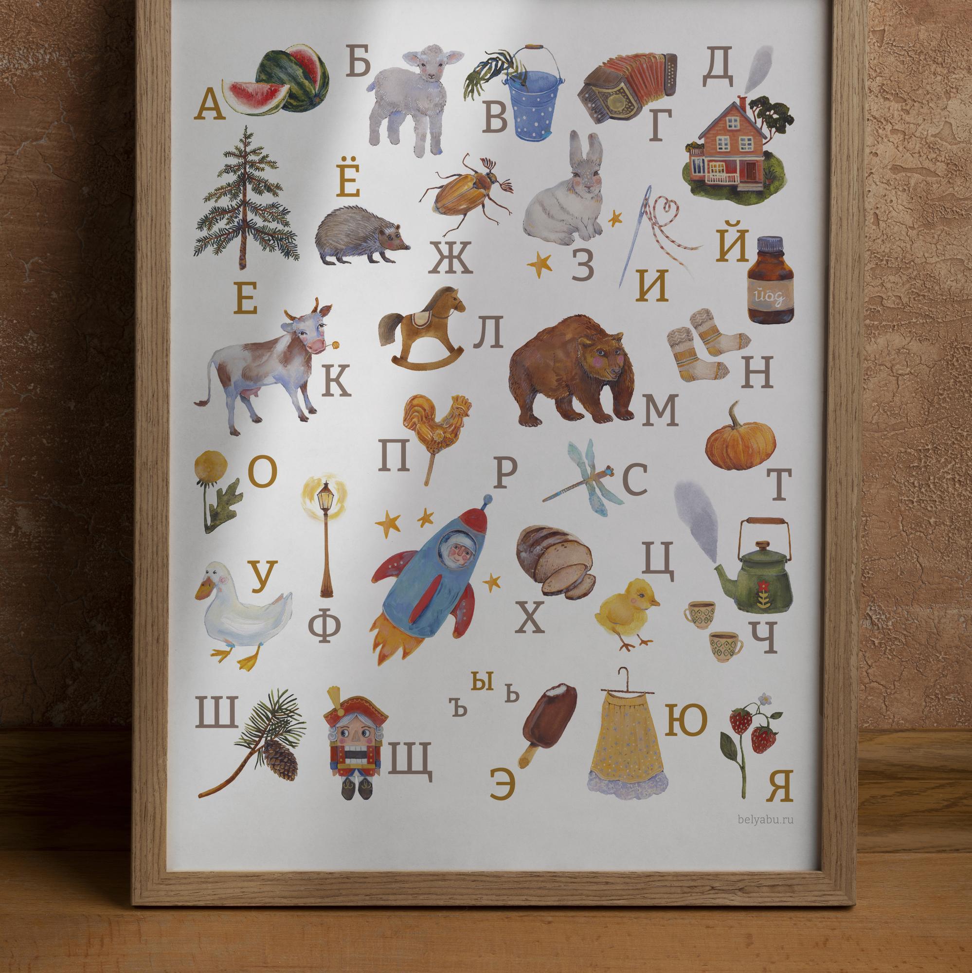 Постер "Алфавит"