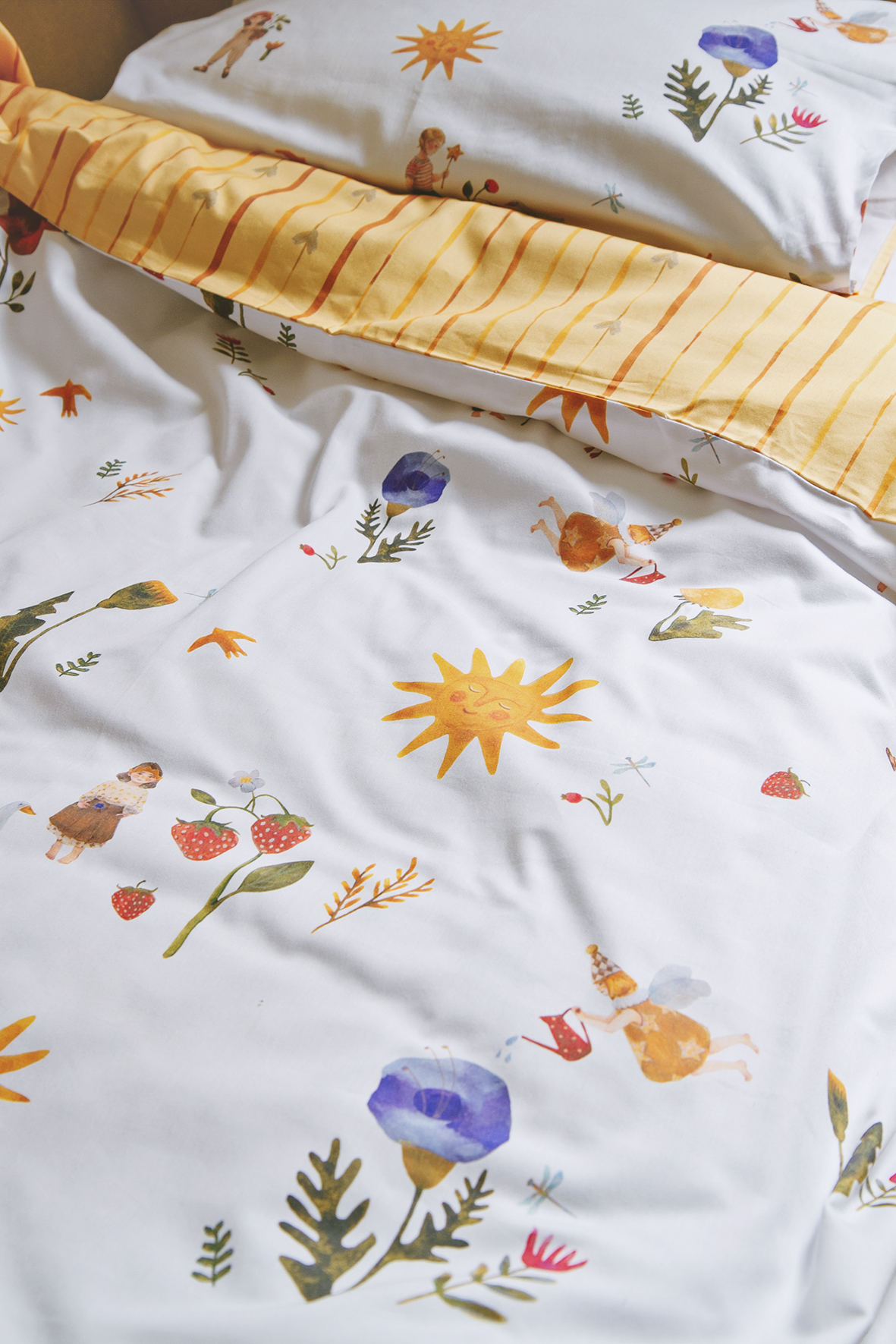 Комплект постельного белья "Цветочная страна"