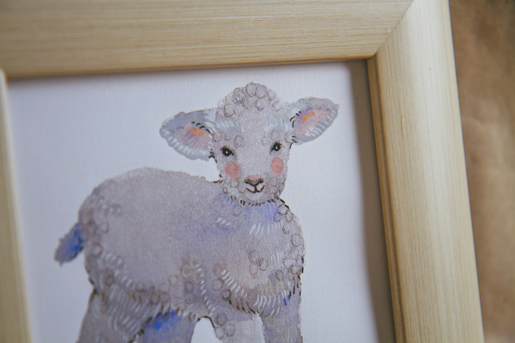 Постер "Барашек - облачко"