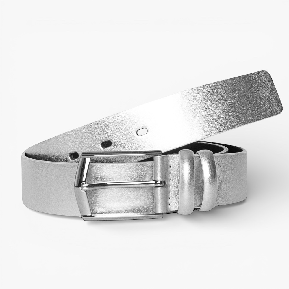 Ремень ELIA серебро