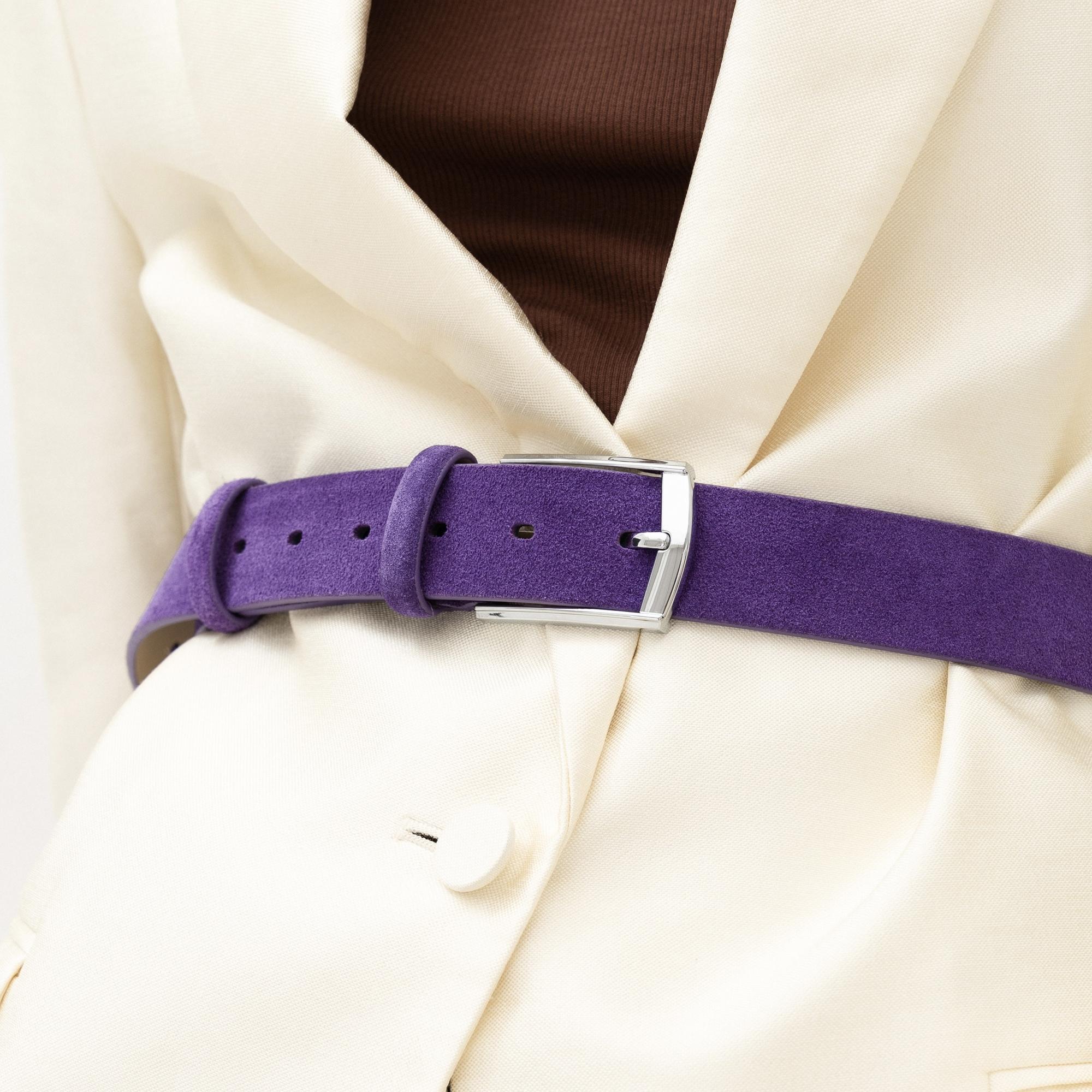 Ремень ELIA фиолетовый