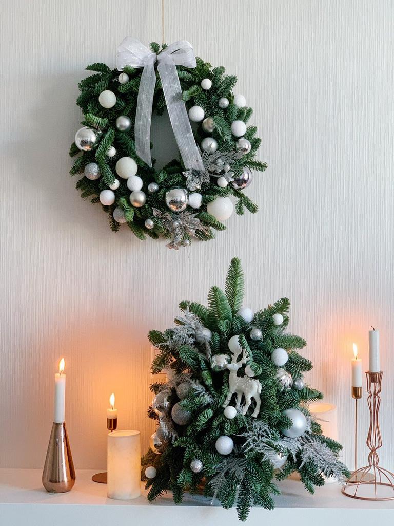 Набор: елочка и венок