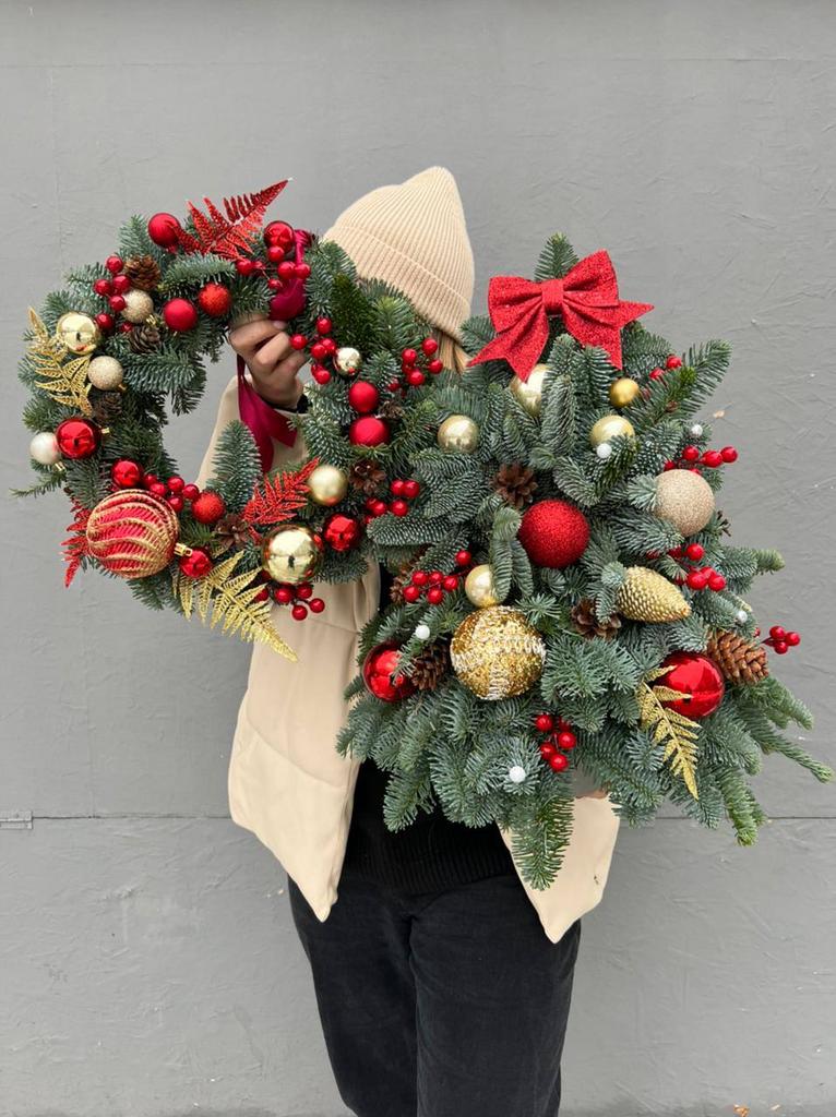 Елка и венок