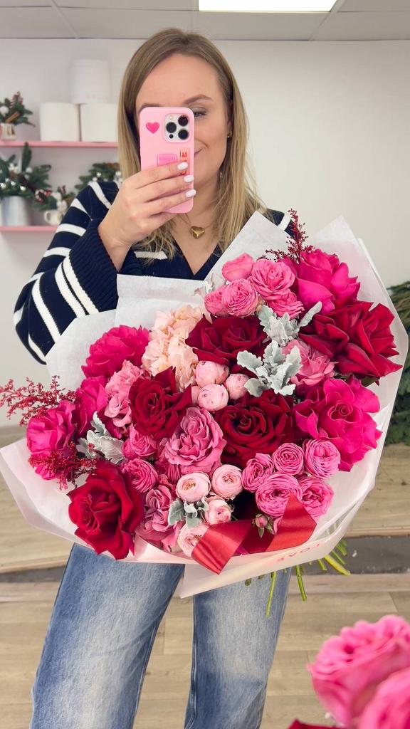 Букет с французскими розами