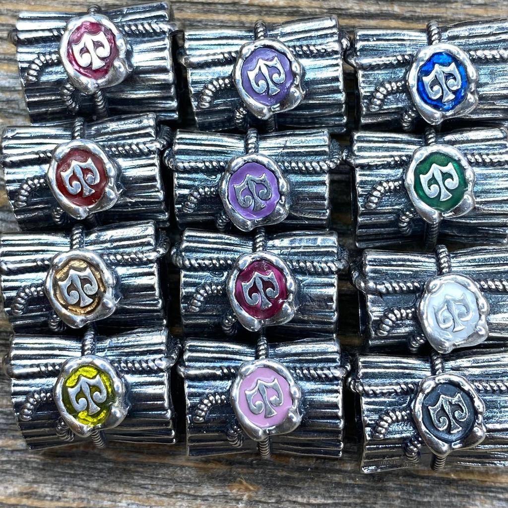 True Bead Mail with enamel