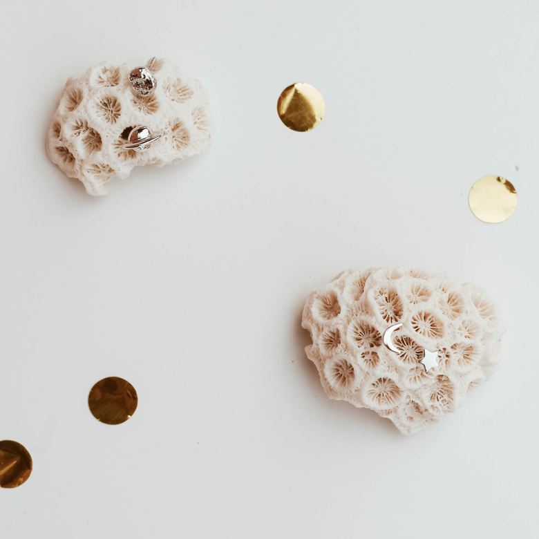 Серьги  Космос