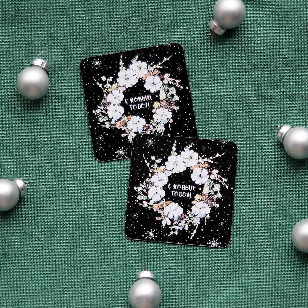 Магнит рождественский венок