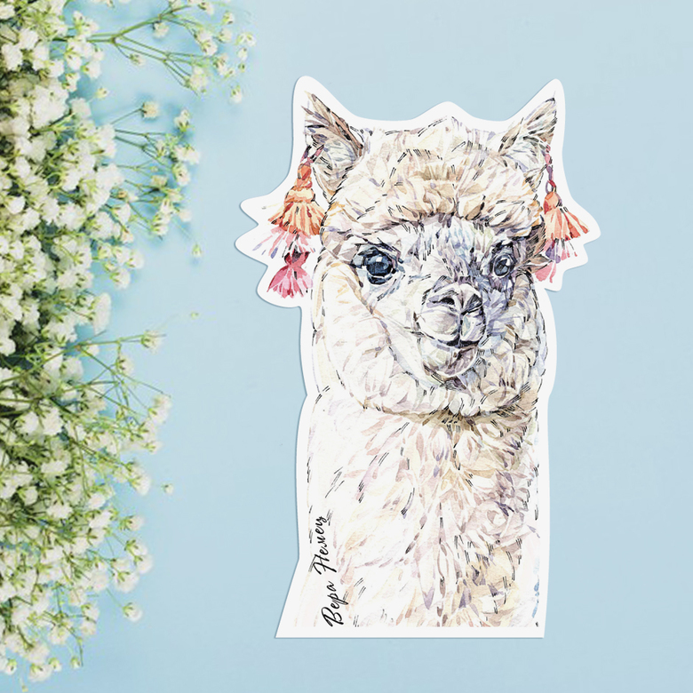 Стикеры альпака