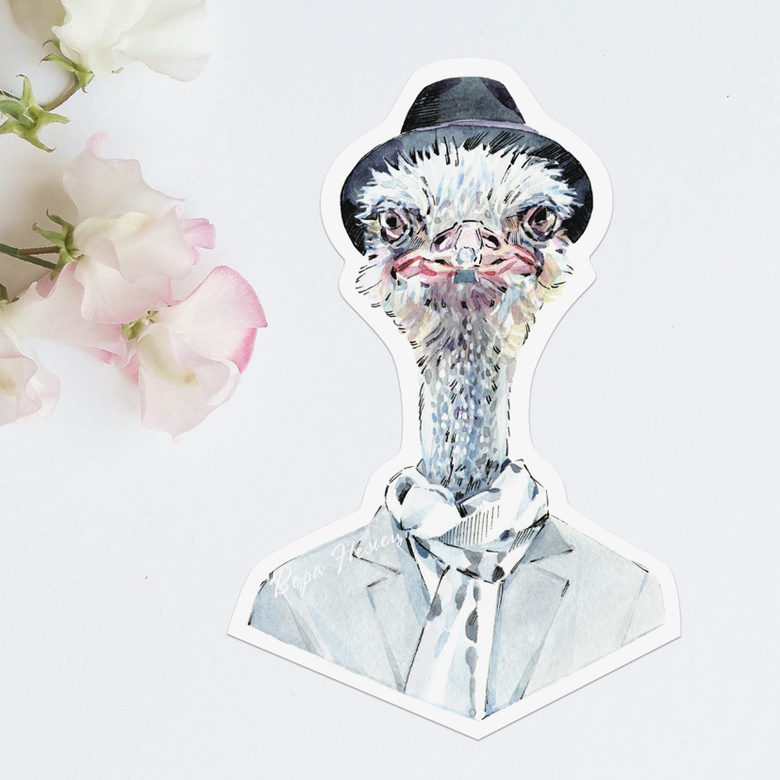 Наклейки детские милые животные