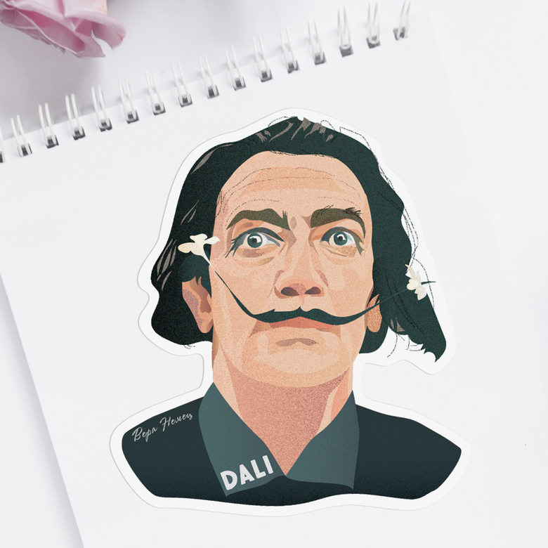 Наклейки на телефон Сальвадор Дали