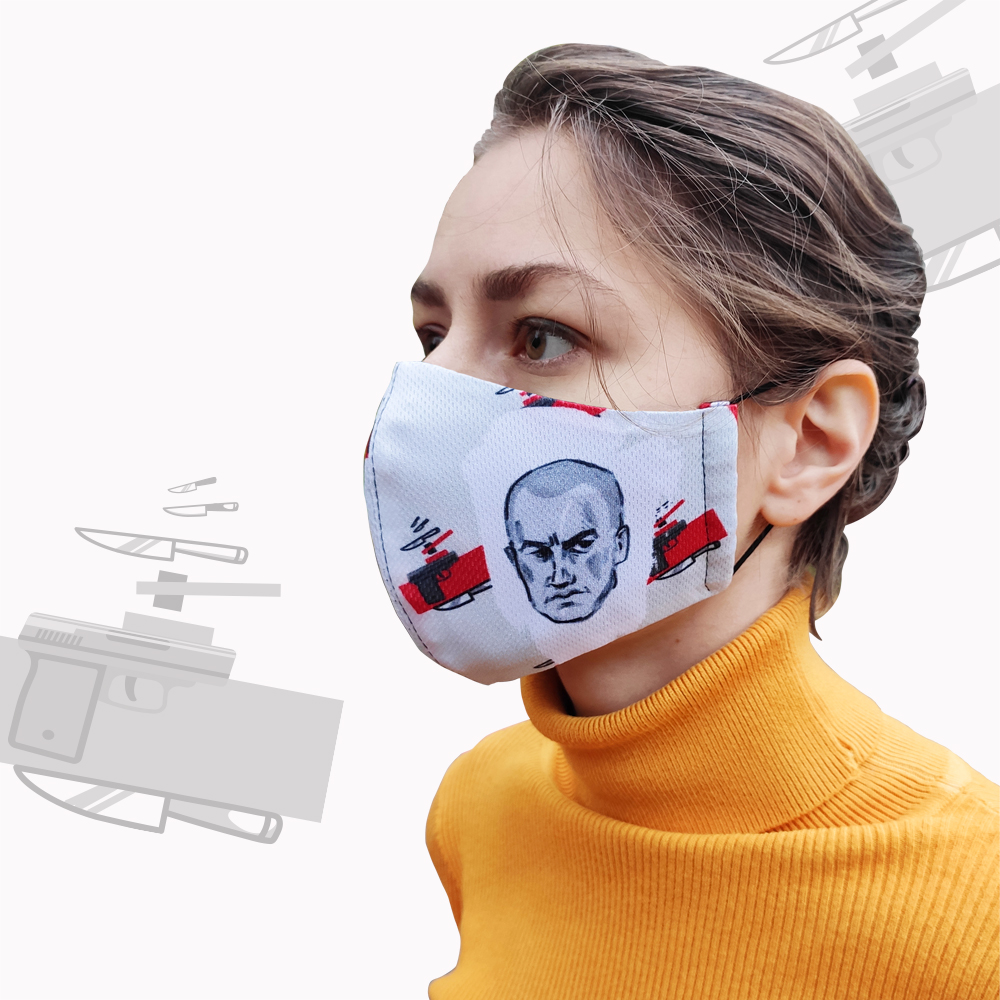 Многоразовые маски для лица Маяковский
