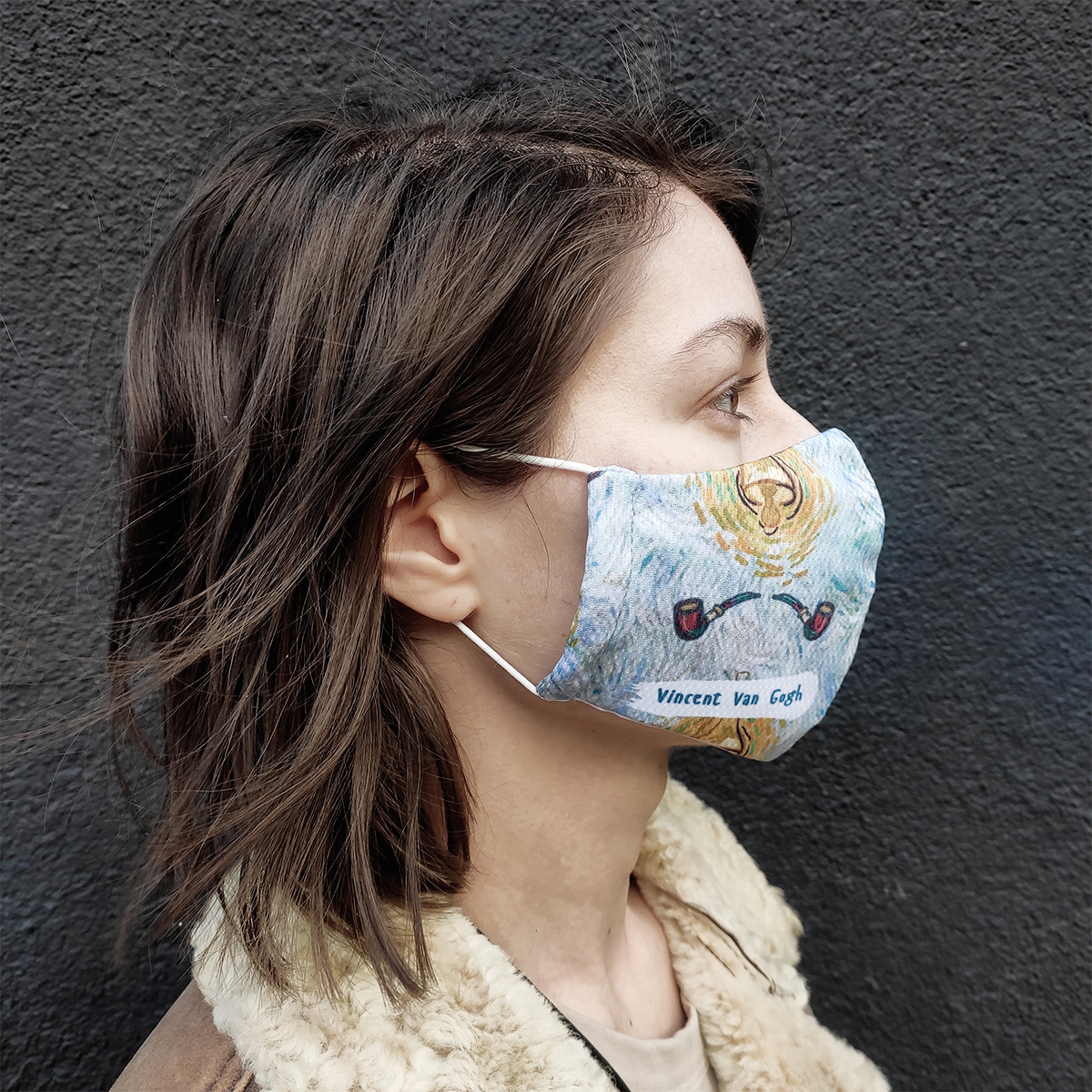 Маска многоразовая Ван Гог. Защитные маски для женщин и мужчин