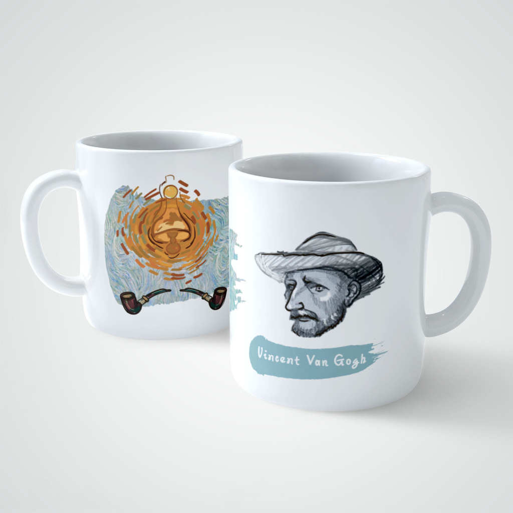 Кружки с художниками. Винсент Ван Гог