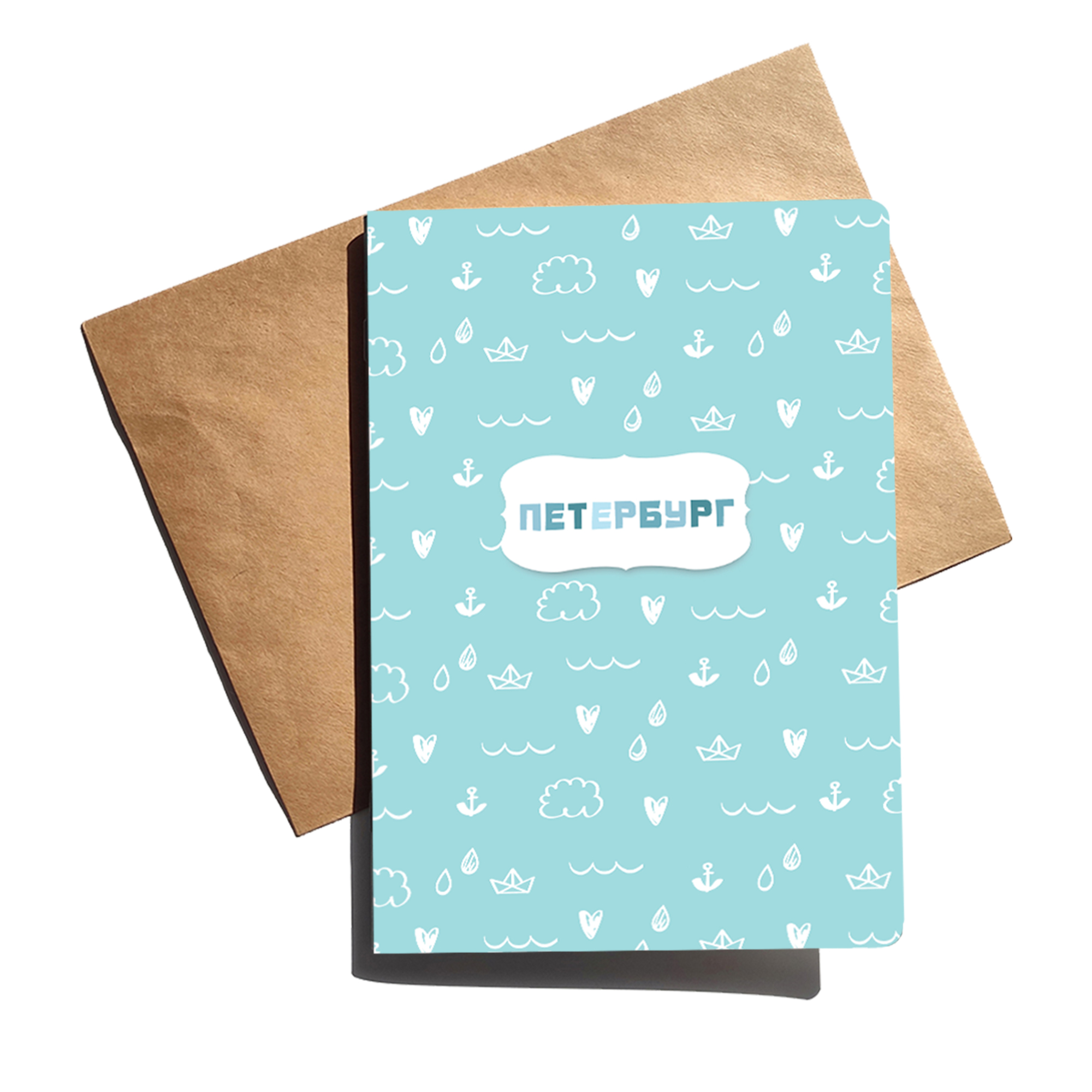 Тетрадь на склейке Санкт-Петербург, Питер, СПб