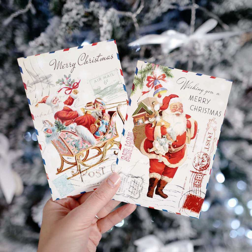 Открытка "Santa