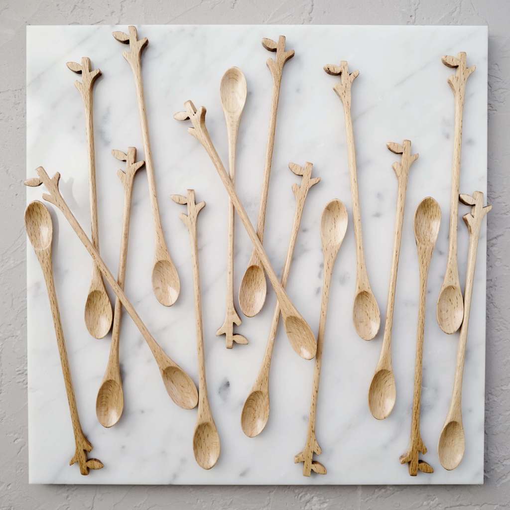 Ложка деревянная "Веточка"