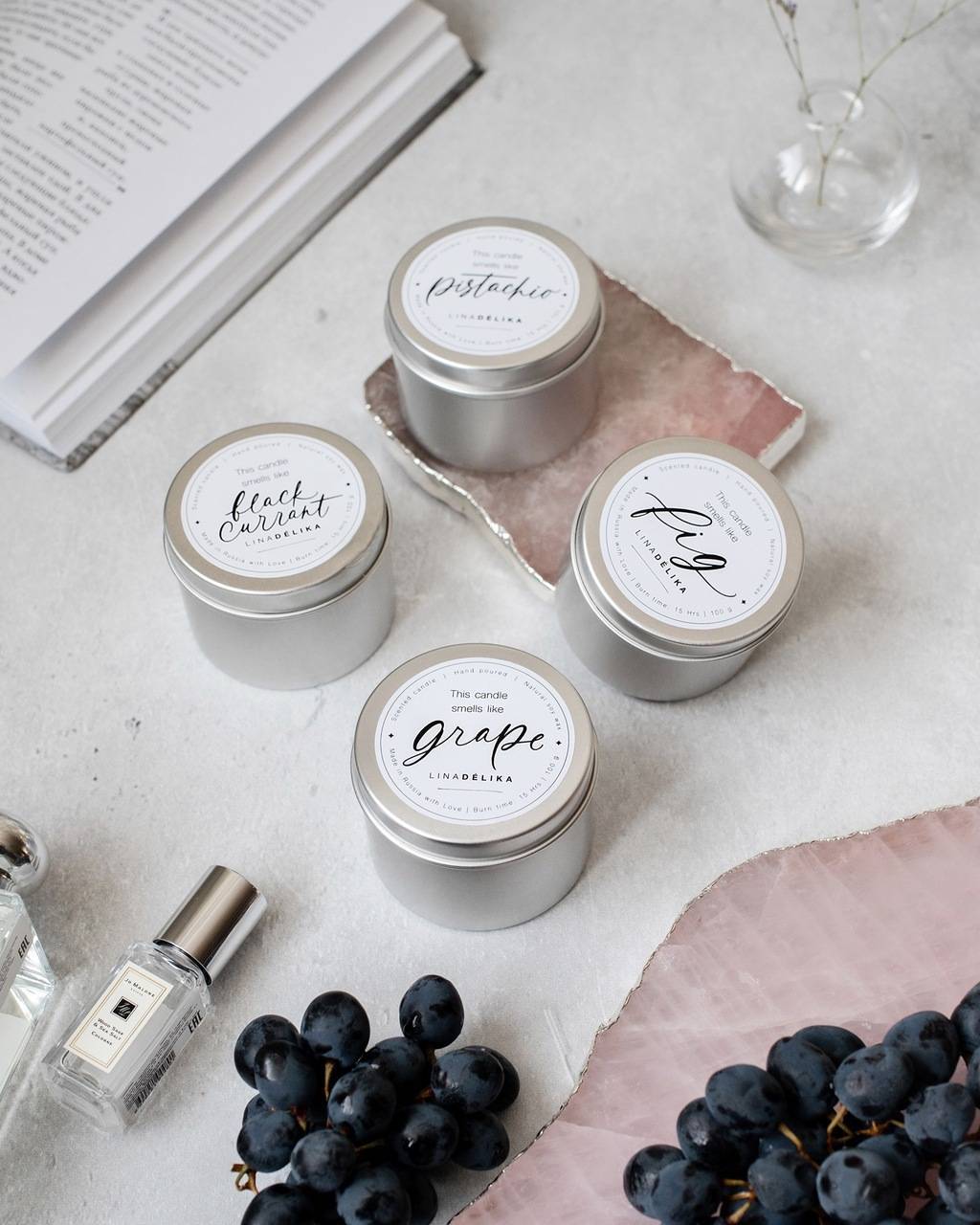 Свеча малая Linadelika из коллекции Smells like