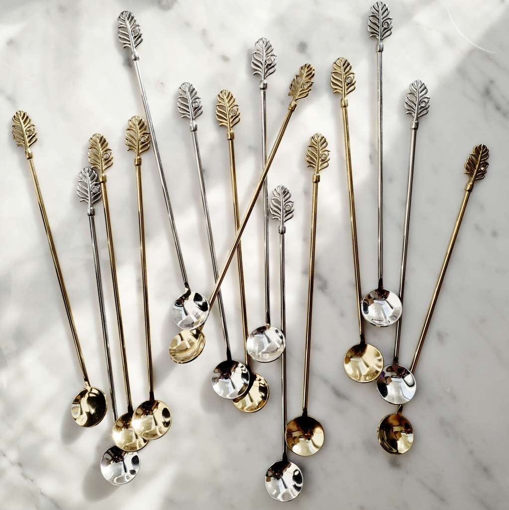 Ложка длинная "Перо"