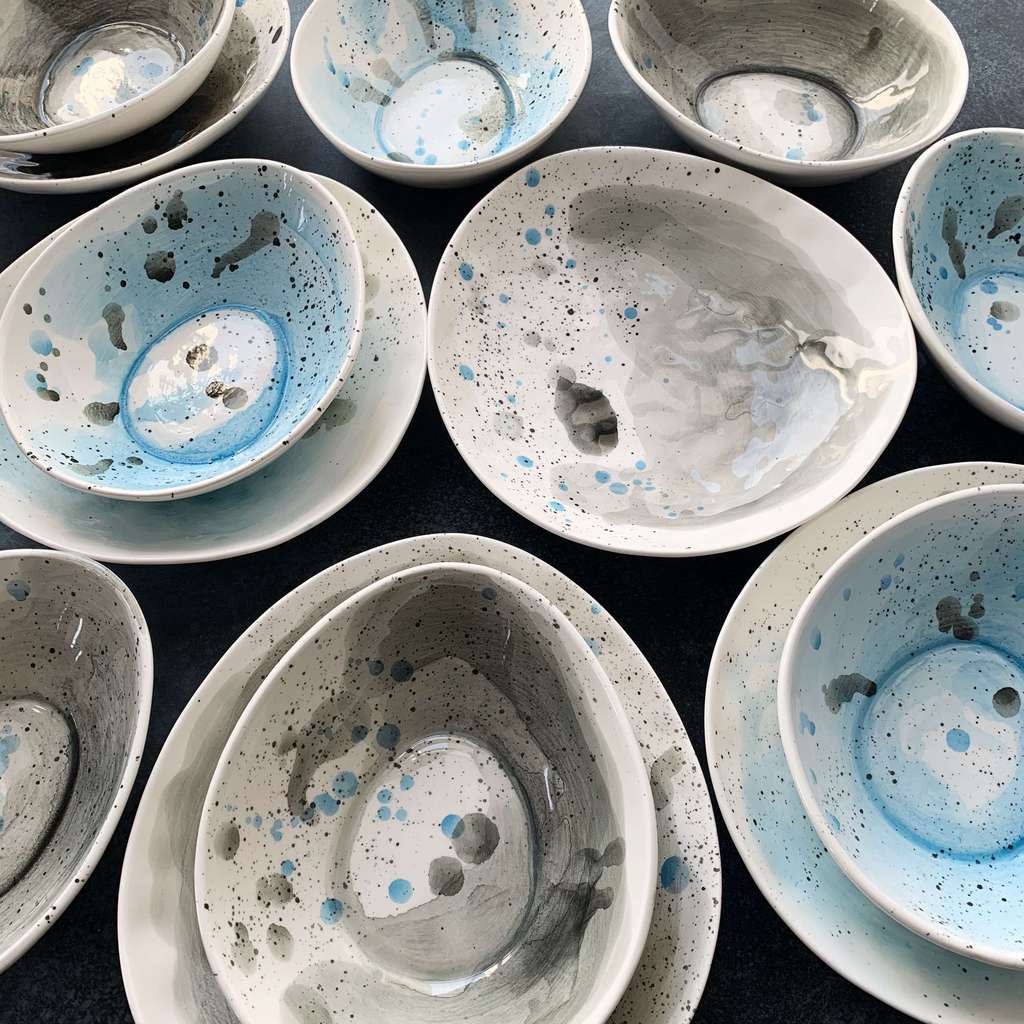 Серия мисок "Грозовое небо"