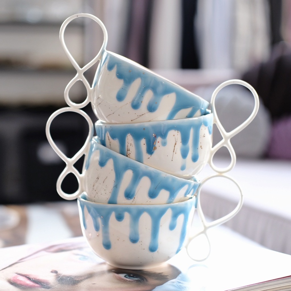 Кружка "Бесконечность" в расцветке серии "Волна"