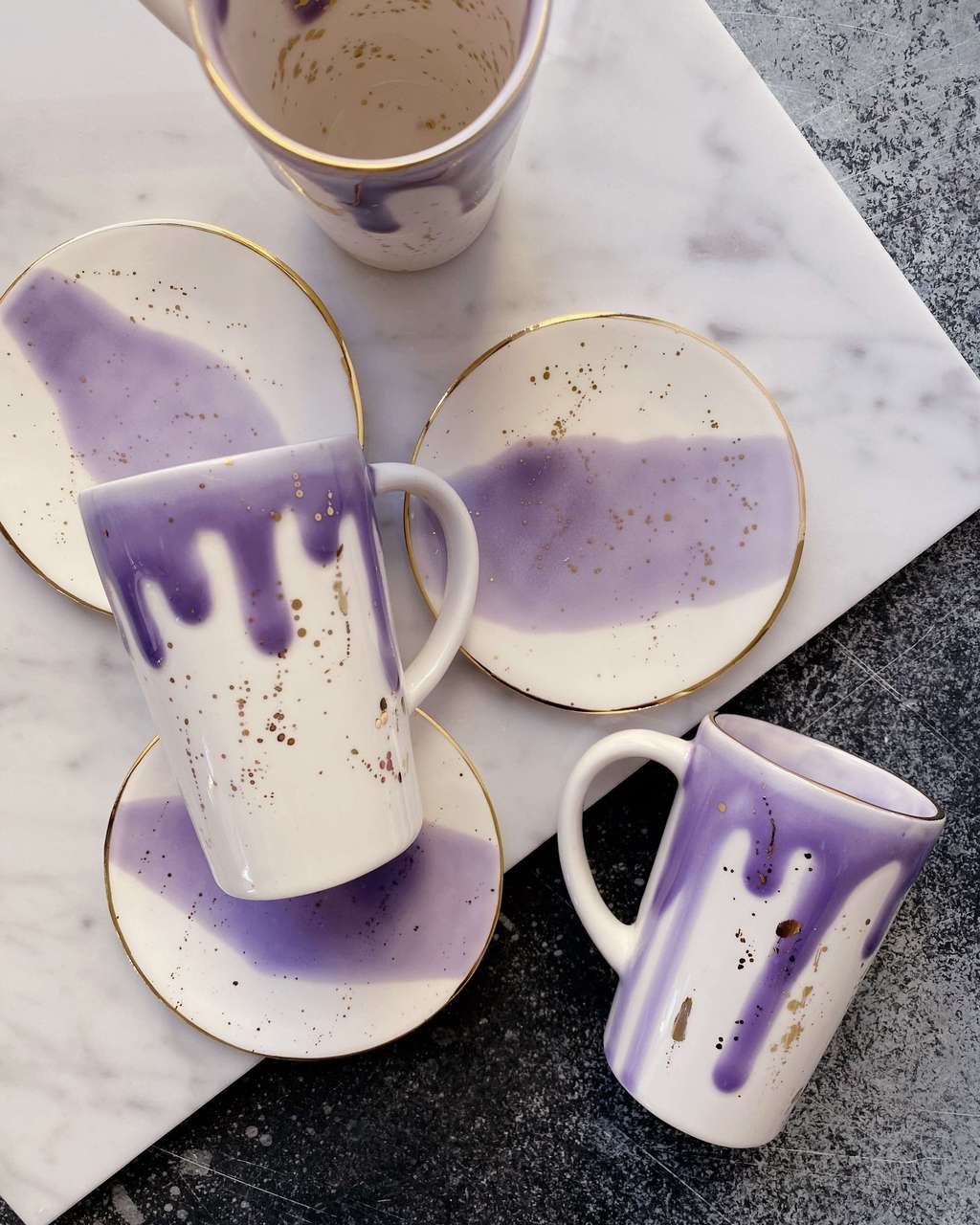 Пара для эспрессо “Аметист”