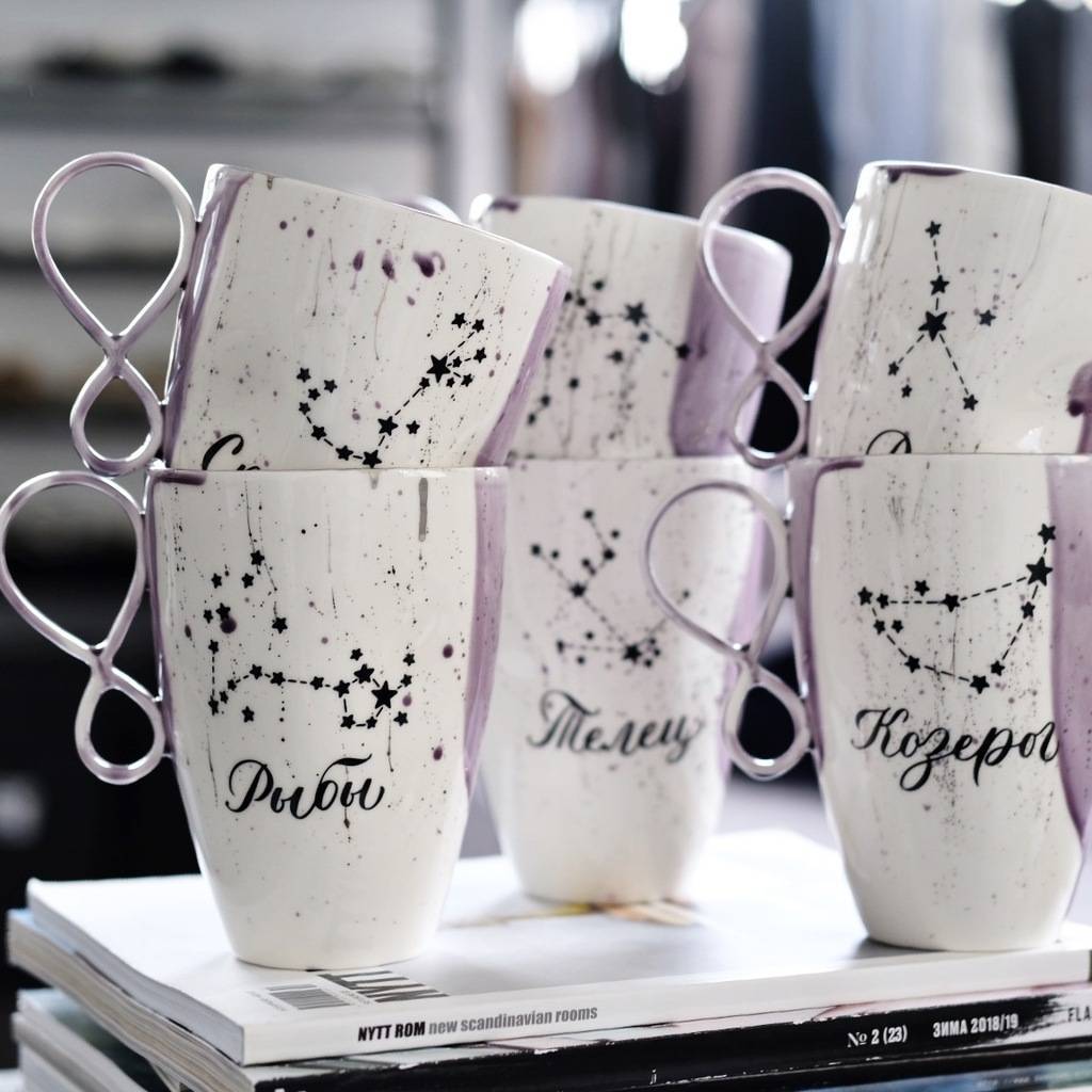 Кружка "Бесконечность" со знаком зодиака