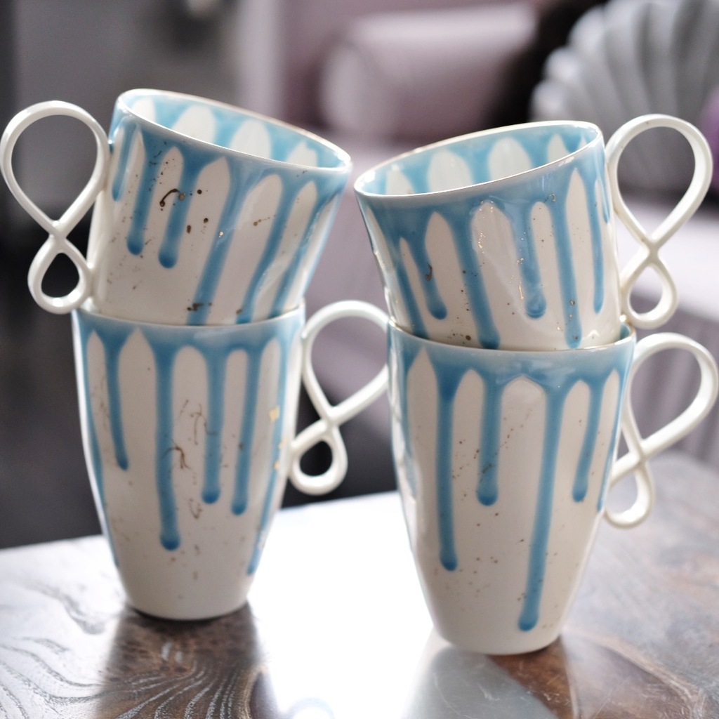 Кружка "Бесконечность" в расцветке серии "Волна"