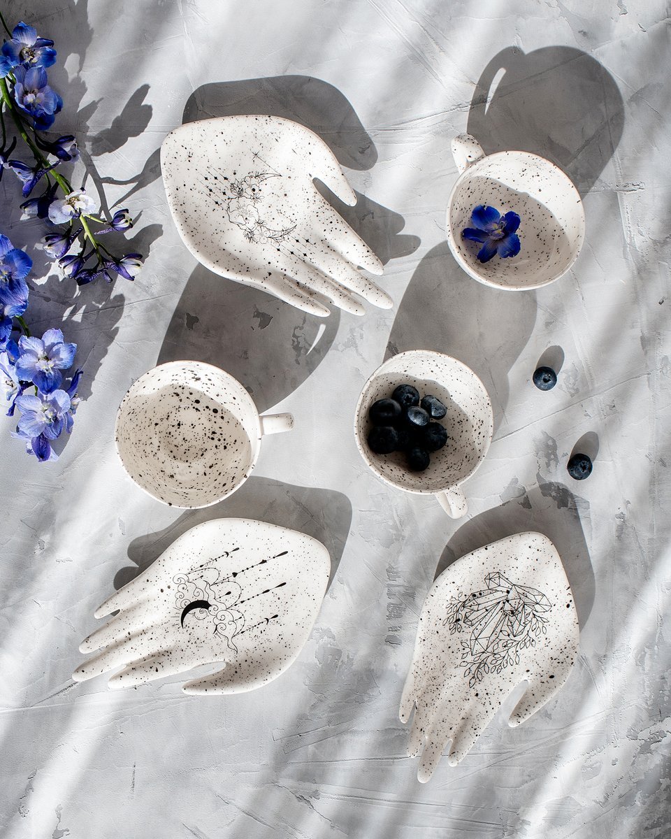 Чайная пара "Приручай" с рисунками