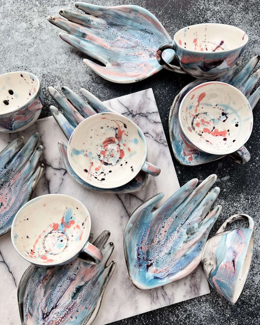 Чайная пара "Приручай" в расцветке серии "Стражи галактики"