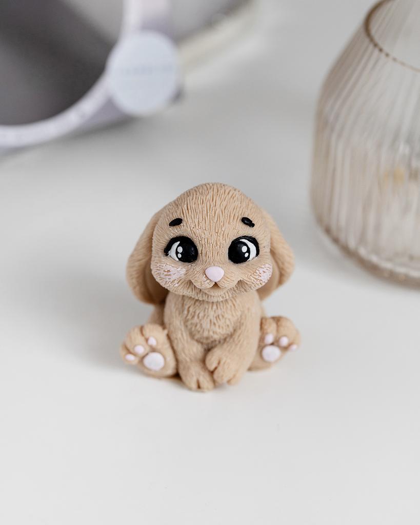 Шоколадный зайка из белого шоколада