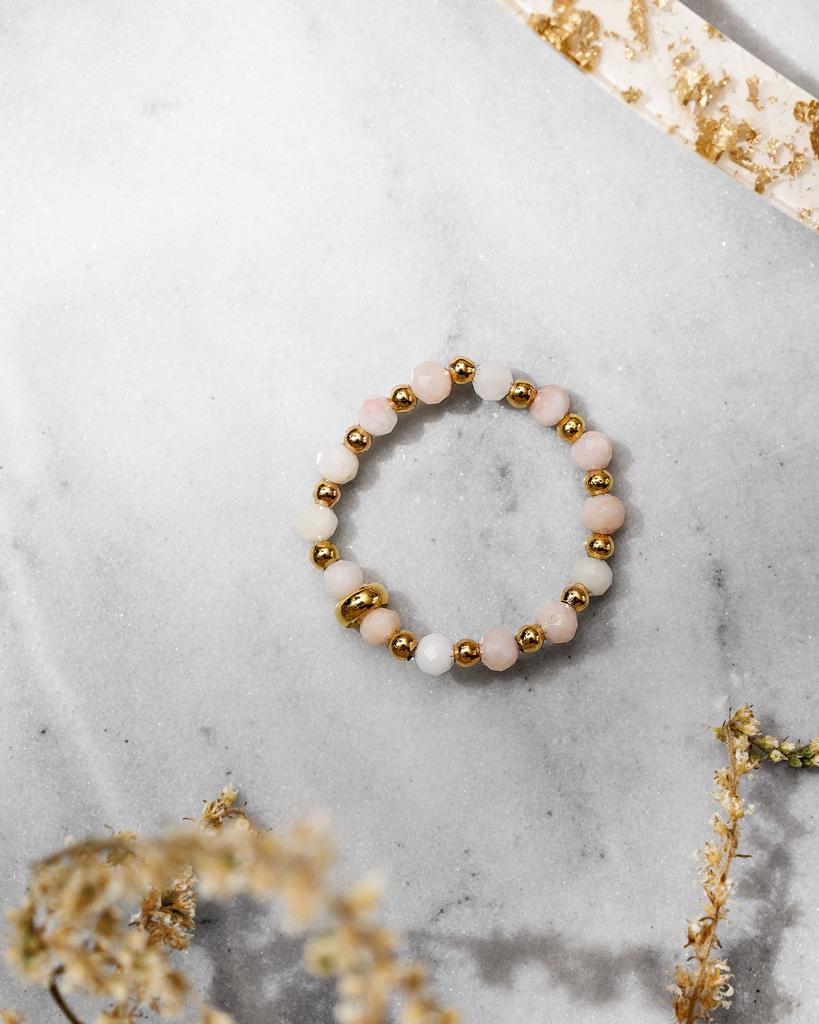 Кольцо из натуральных камней