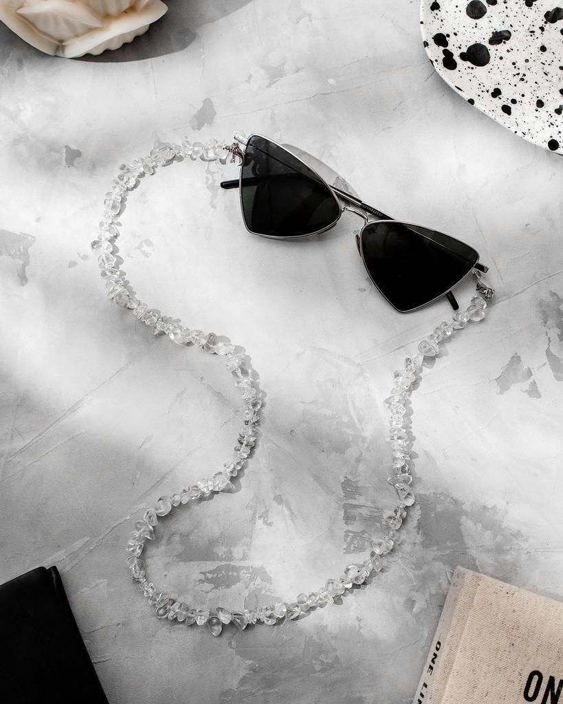 Цепочка для очков из натуральных камней