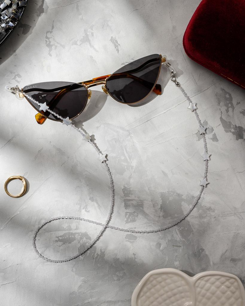 Цепочка для очков из натуральных камней