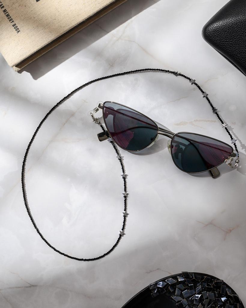 Цепочка для очков из натуральных камней