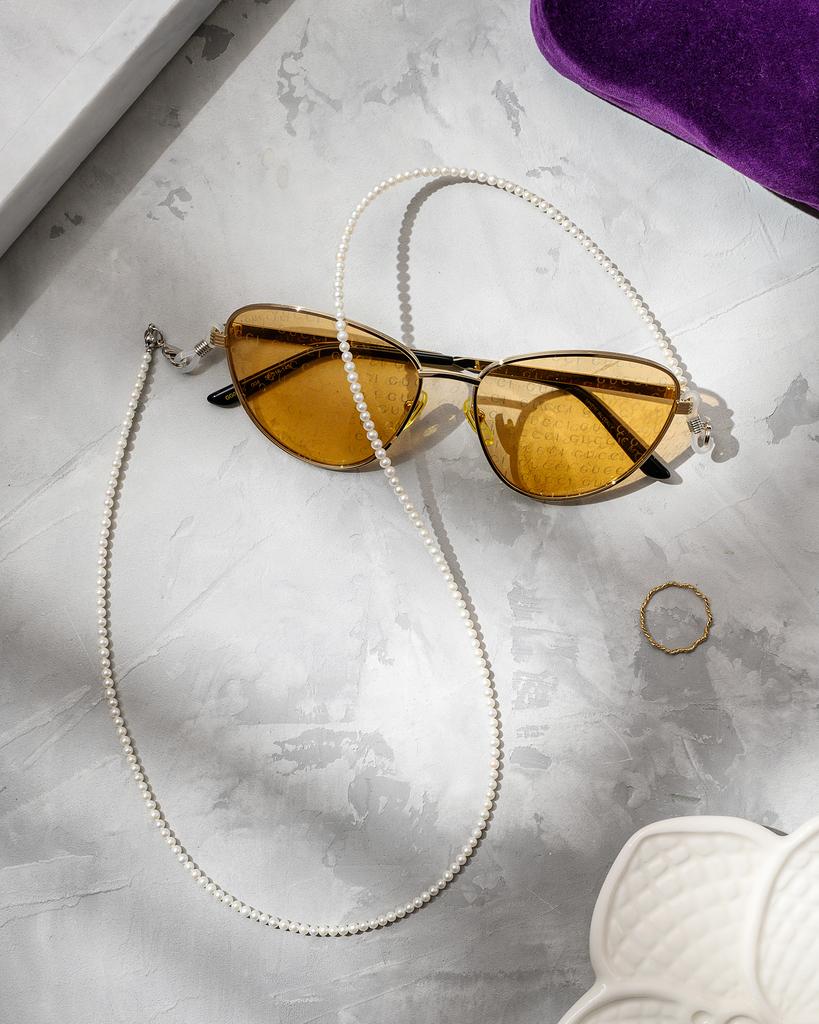 Цепочка для очков из натуральных камней