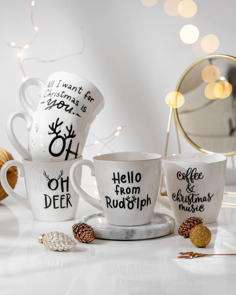 Кружка "Новогодняя" с золотом