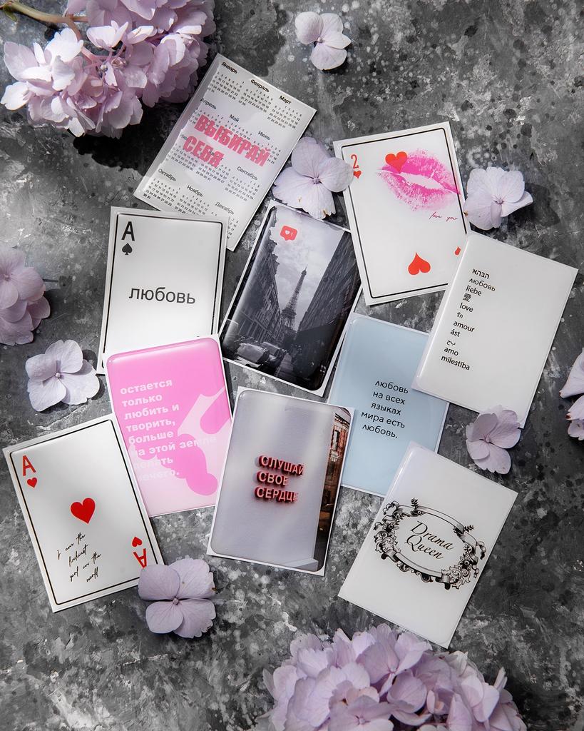 Наклейки объемные с надписью