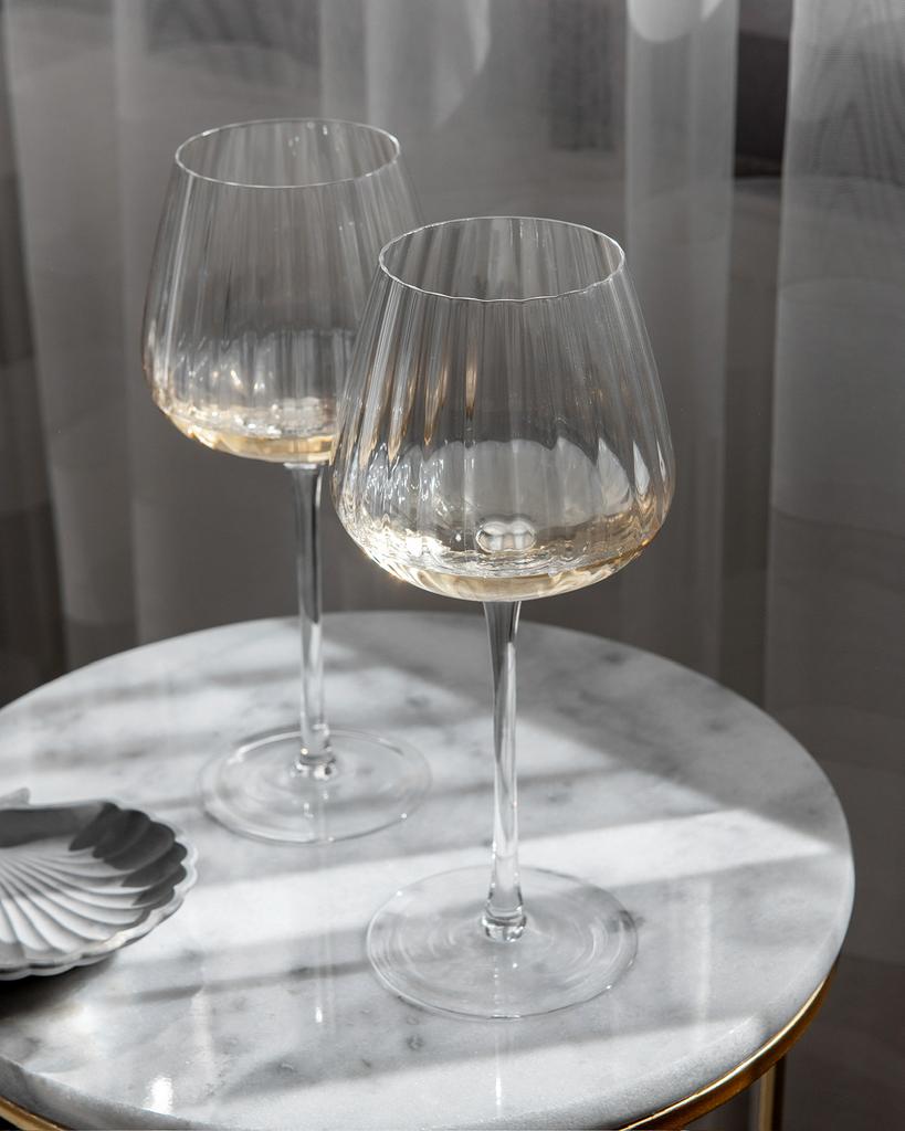 Пара бокалов для вина Ракушка, 500мл