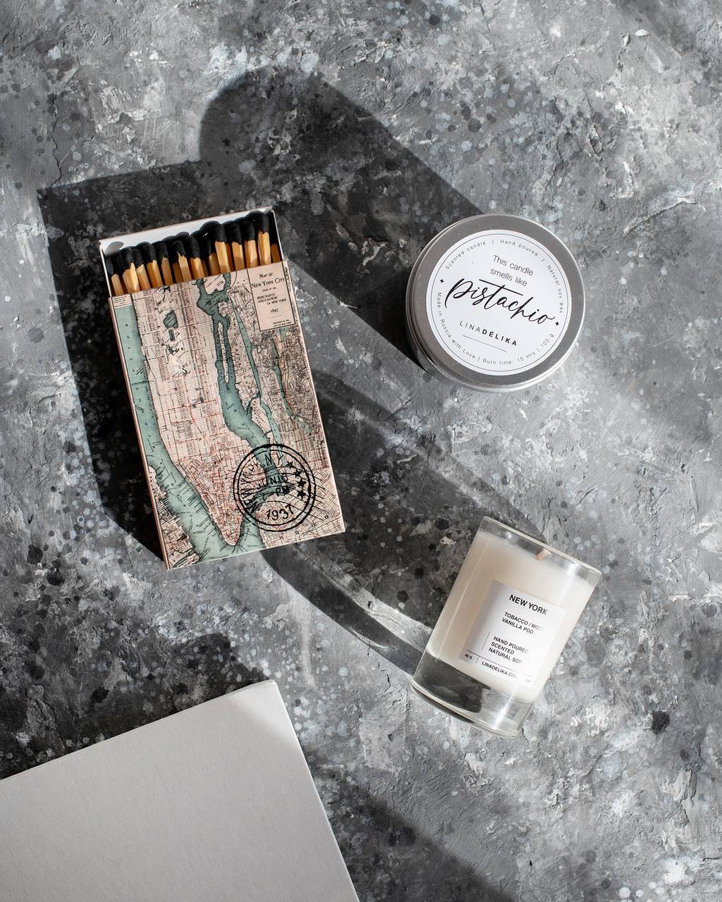 Коробок спичек "Нью-Йорк"