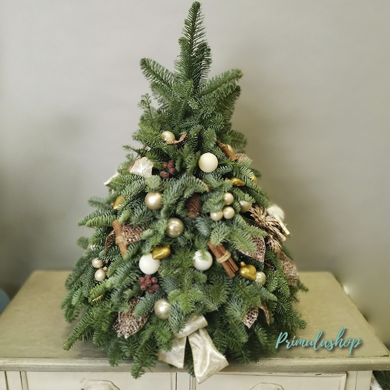 НОВОГОДНЯЯ ФЛОРИСТИЧЕСКАЯ ЕЛКА  NY-071