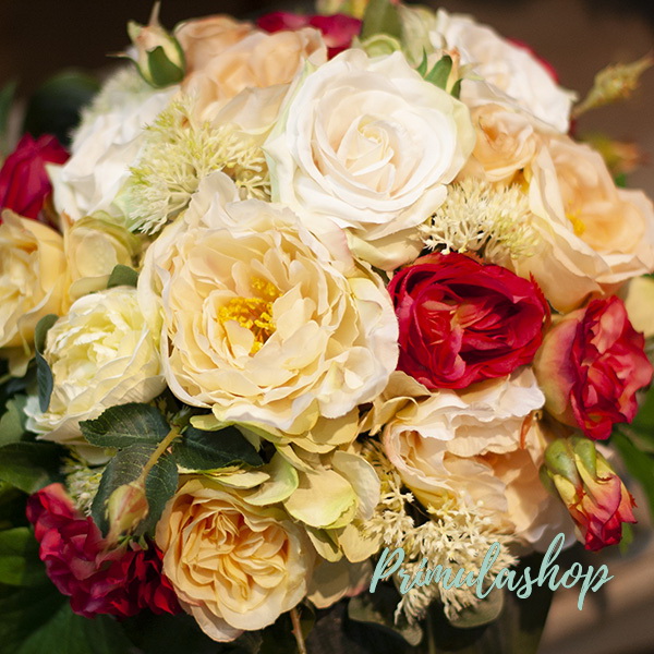 КУПИТЬ  ИНТЕРЬЕРНУЮ КОМПОЗИЦИЮ ИЗ ИСКУССТВЕННЫХ  ЦВЕТОВ НА  СТОЛ