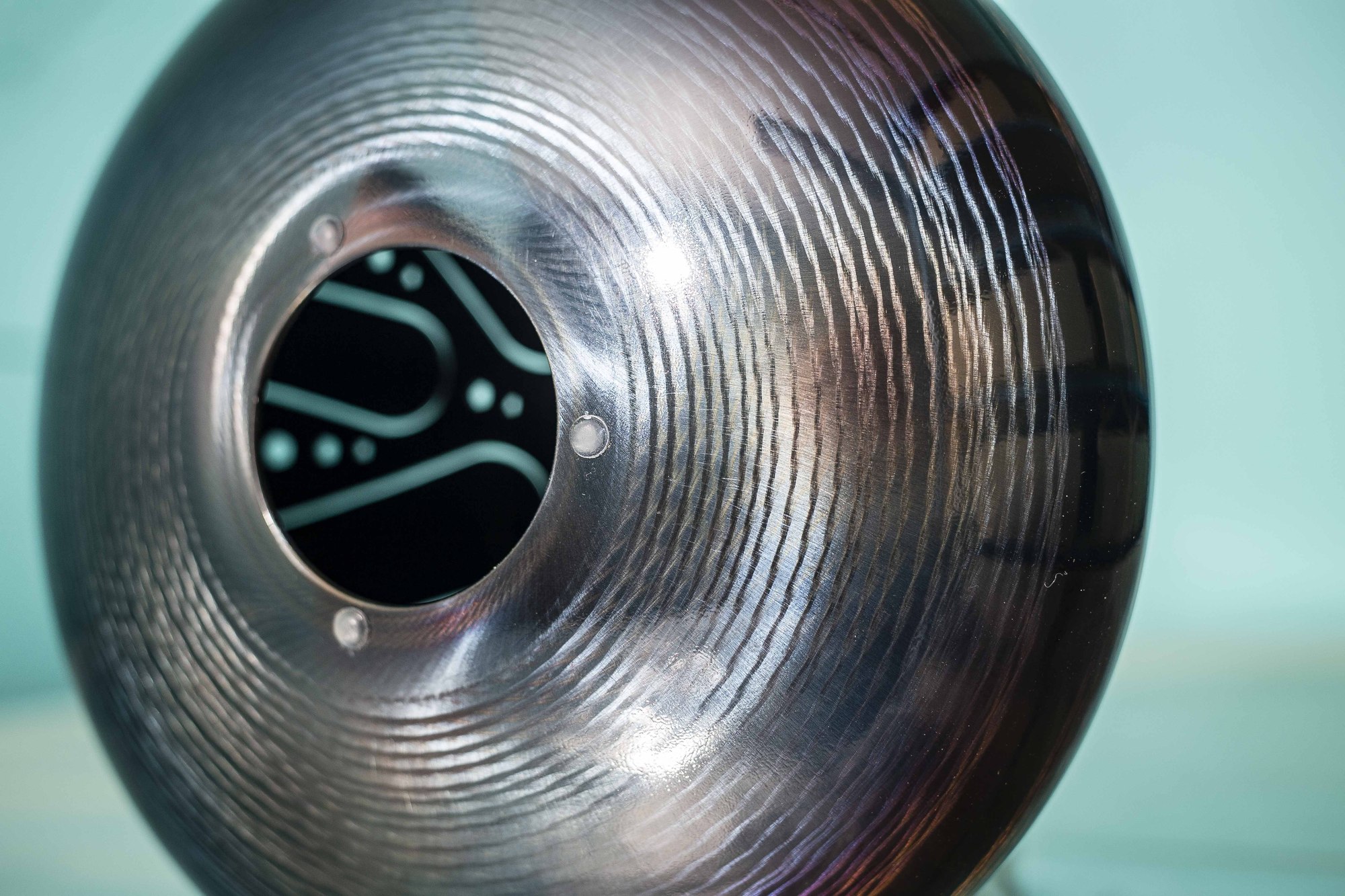 "Зеркальная спираль", 30 см.