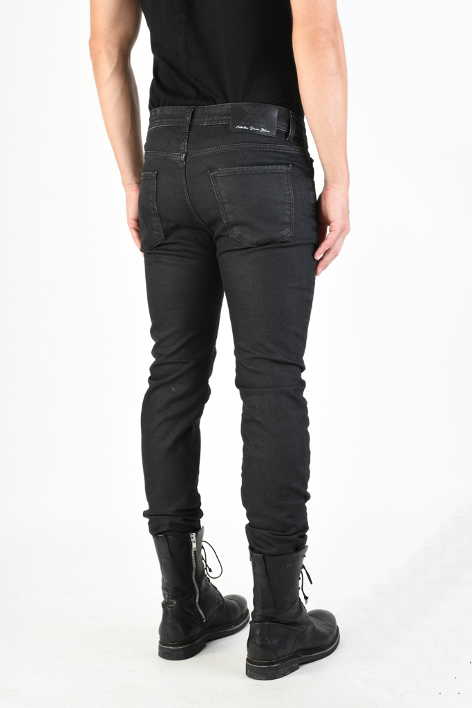 Джинсы стилизованные под байкерскую экипировку Xagon 50
