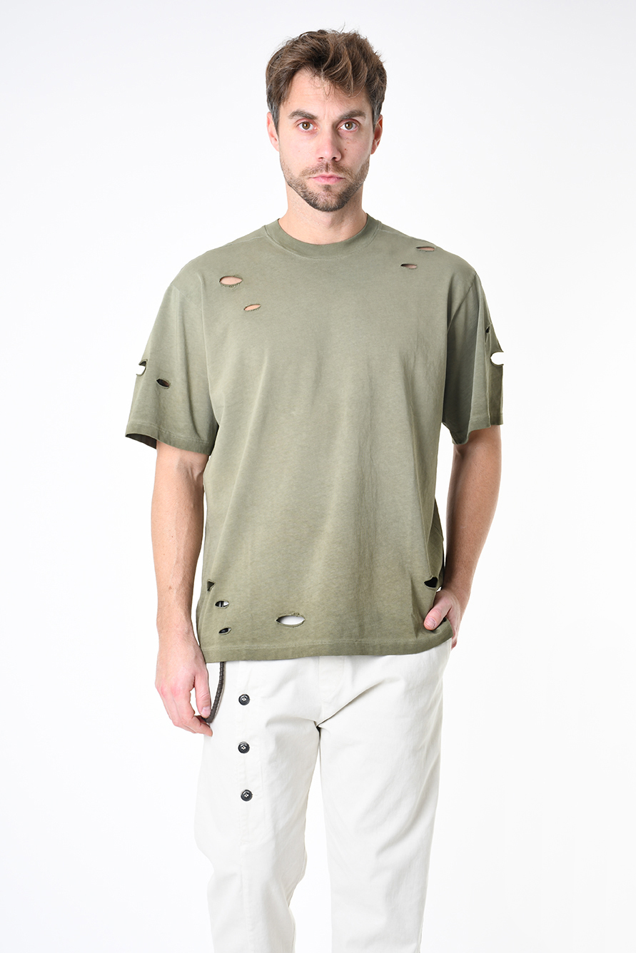 Футболка свободного кроя с разрывами Xagon