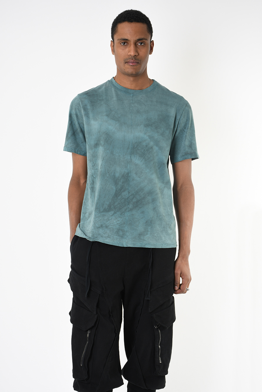 Футболка обычного кроя ручного окрашивания LH