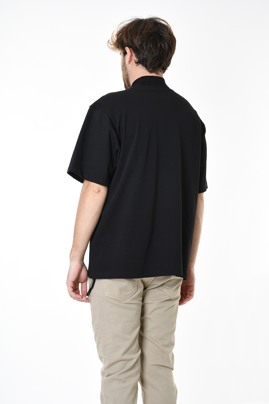 Футболка свободного кроя с высоким воротником Xagon